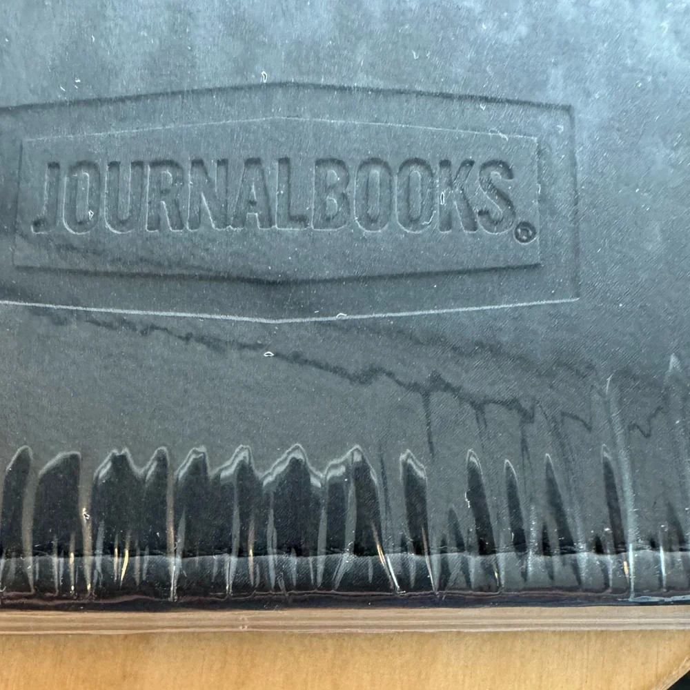 NWT - Vintage Leather Journal Book w/ PricewaterhouseCoopers logo